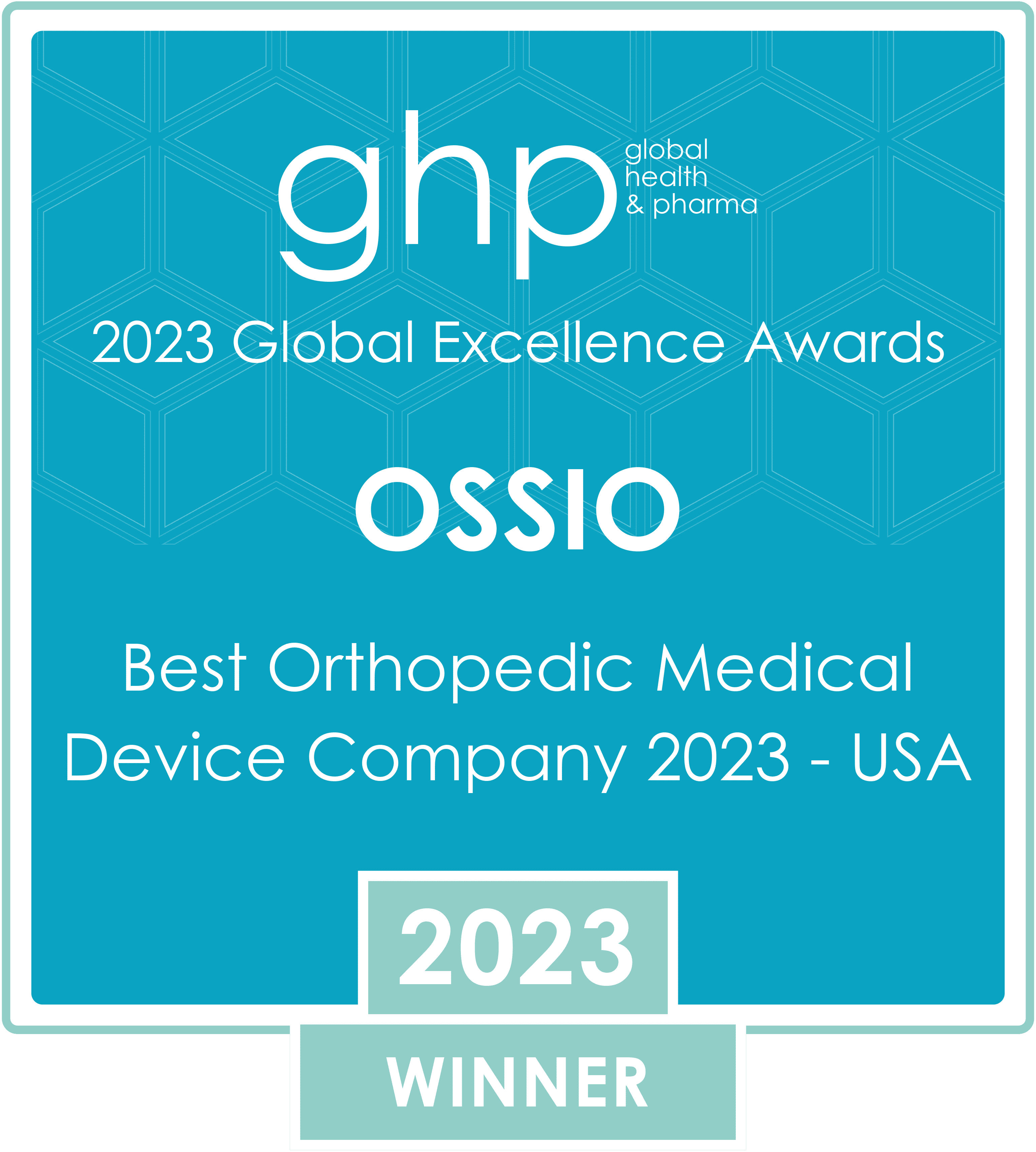 Dr. Bob Baravarian 15 Apr23259 Ghp Winners Badge Ossio – Naturally Transformative Bone Healing